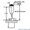 GE 12338 893 - 38w 12.8v T3.25 PG13 Base Miniature Automotive Bulb